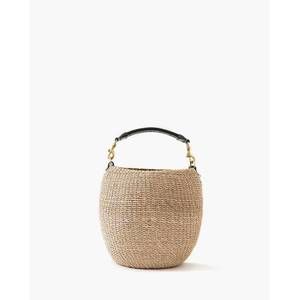 NEW CLARE V. pot de miel woven bag in cream